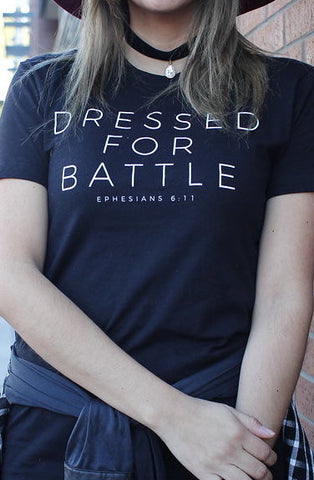 Dressed For Battle Crew Neck